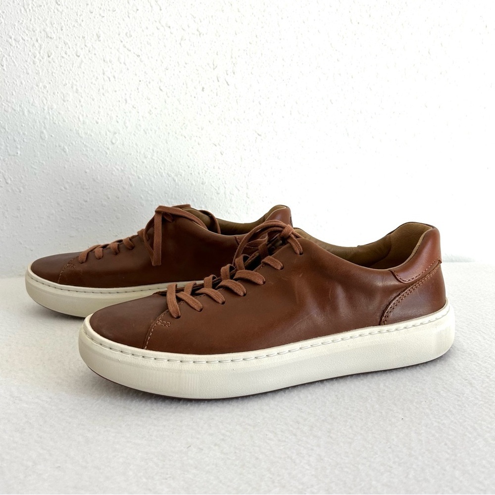 Johnston & Murphy Anders Lace-To-Toe Sneaker Men's Size 8 Tan Casual Lightweight